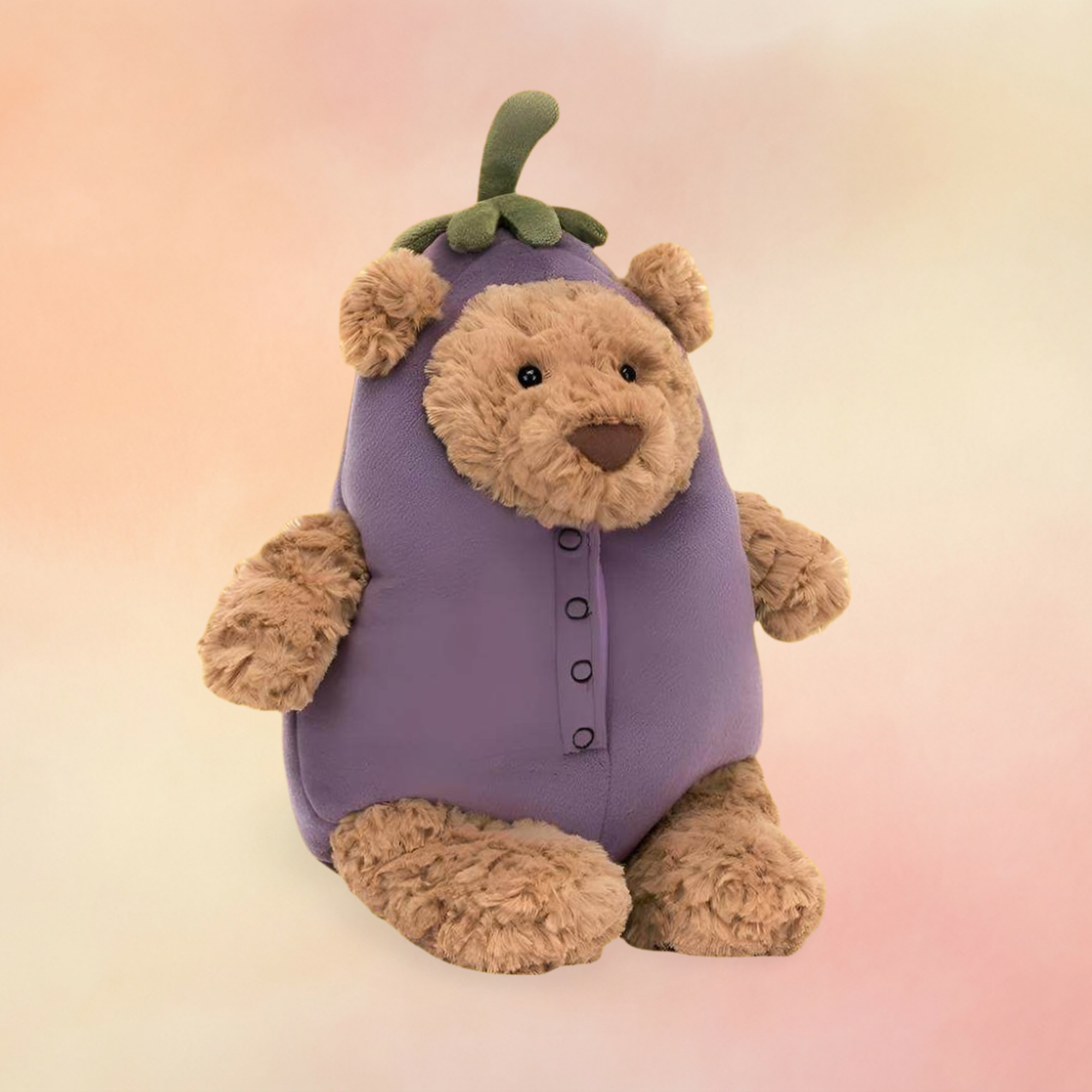 Bartholomew Bear Aubergine | Bartholomew Collection – Super Soft Gift