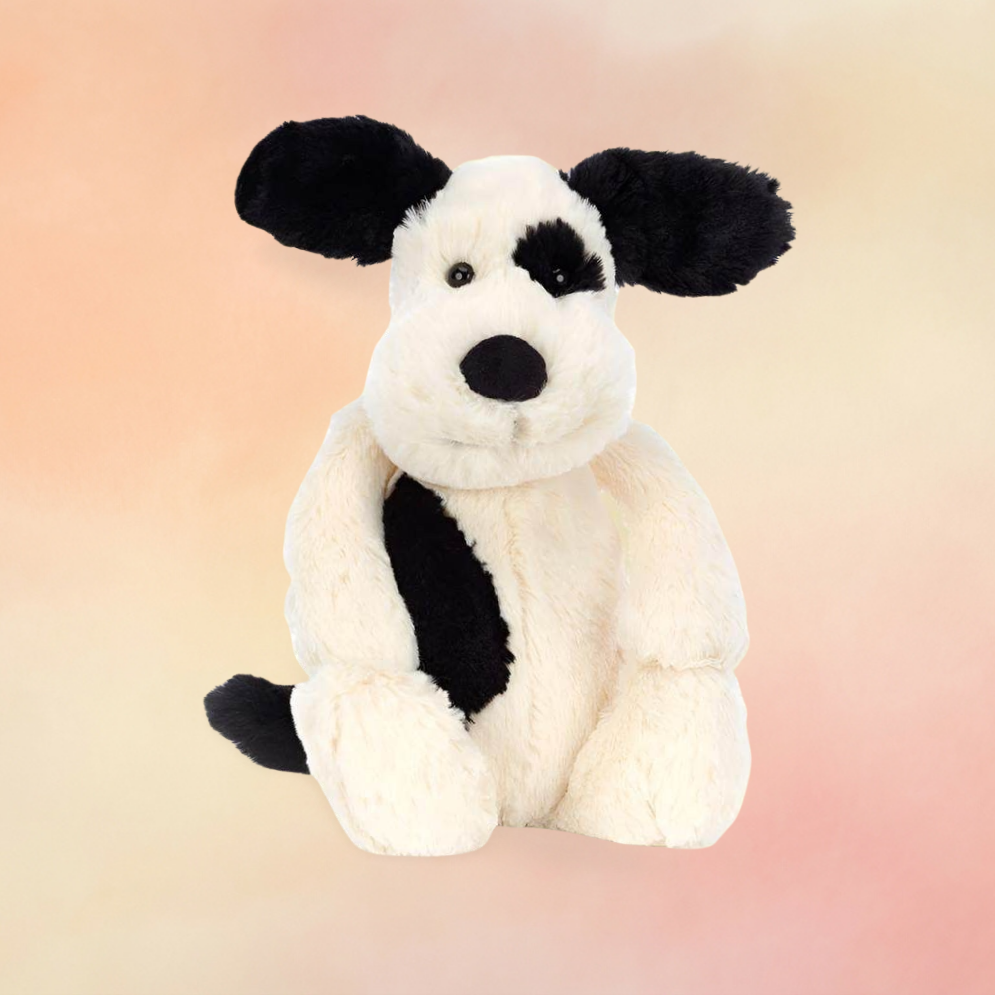 Bashful Black & Cream Puppy | Bashful Collection