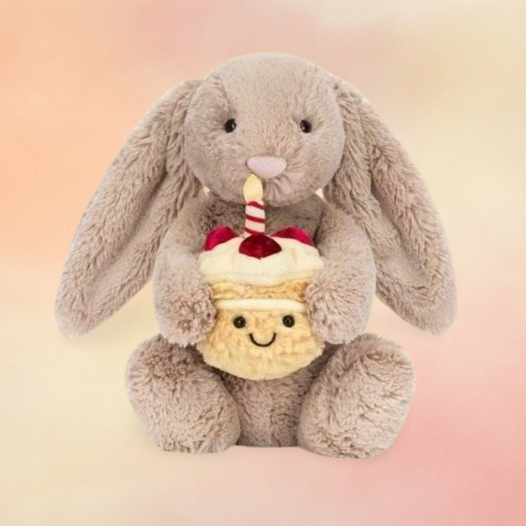 Bashful Beige Bunny 'Birthday' | Bashful Collection