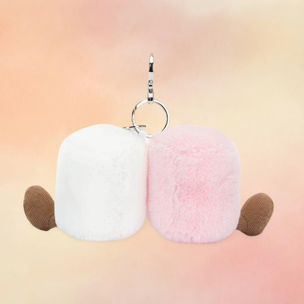 Amuseables Pair of Marshmallows Bag Charm | Amuseables Collection