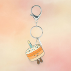 Amuseables Jellina Birthday Cake Keyring | Amuseables Collection