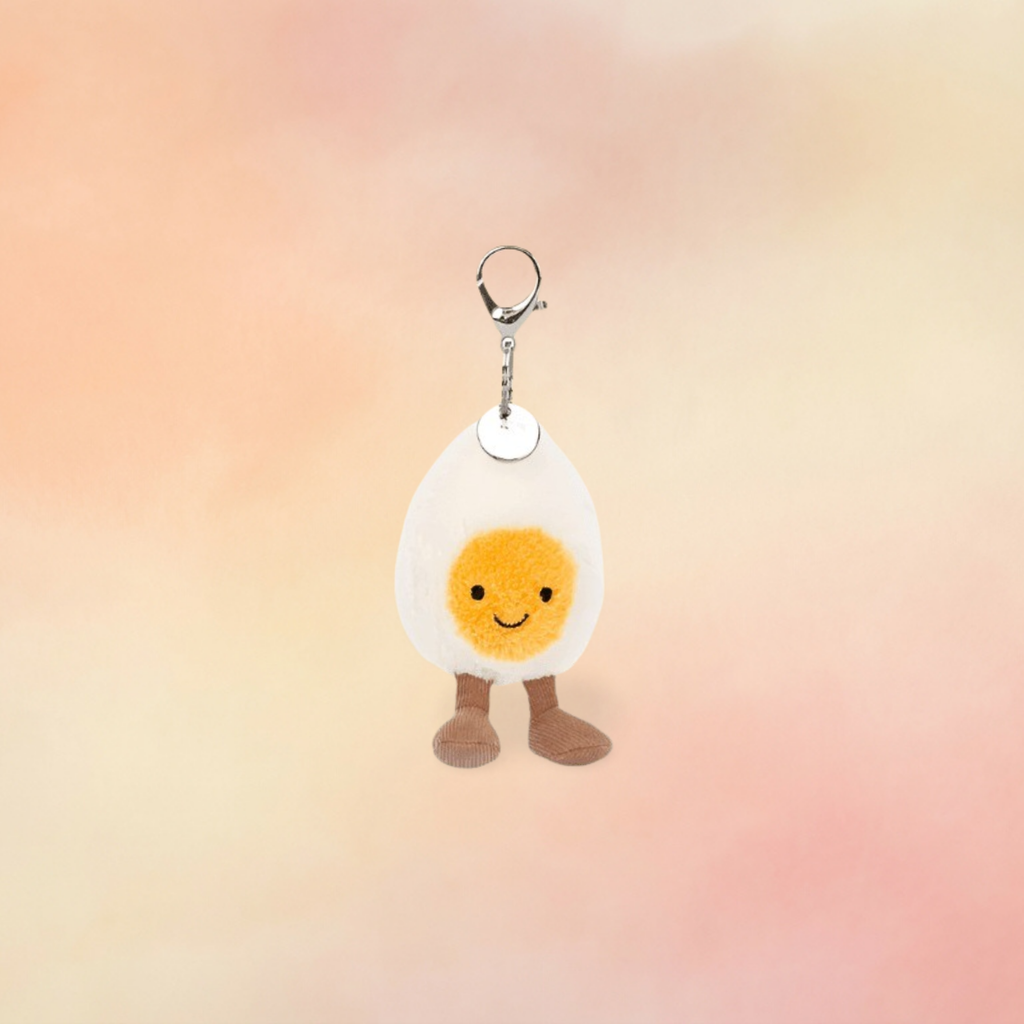 Amuseables Happy Boiled Egg Bag Charm | Amuseables Collection
