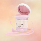 Amuseables Coffee-To-Go Pink Bag | Amuseables Collection