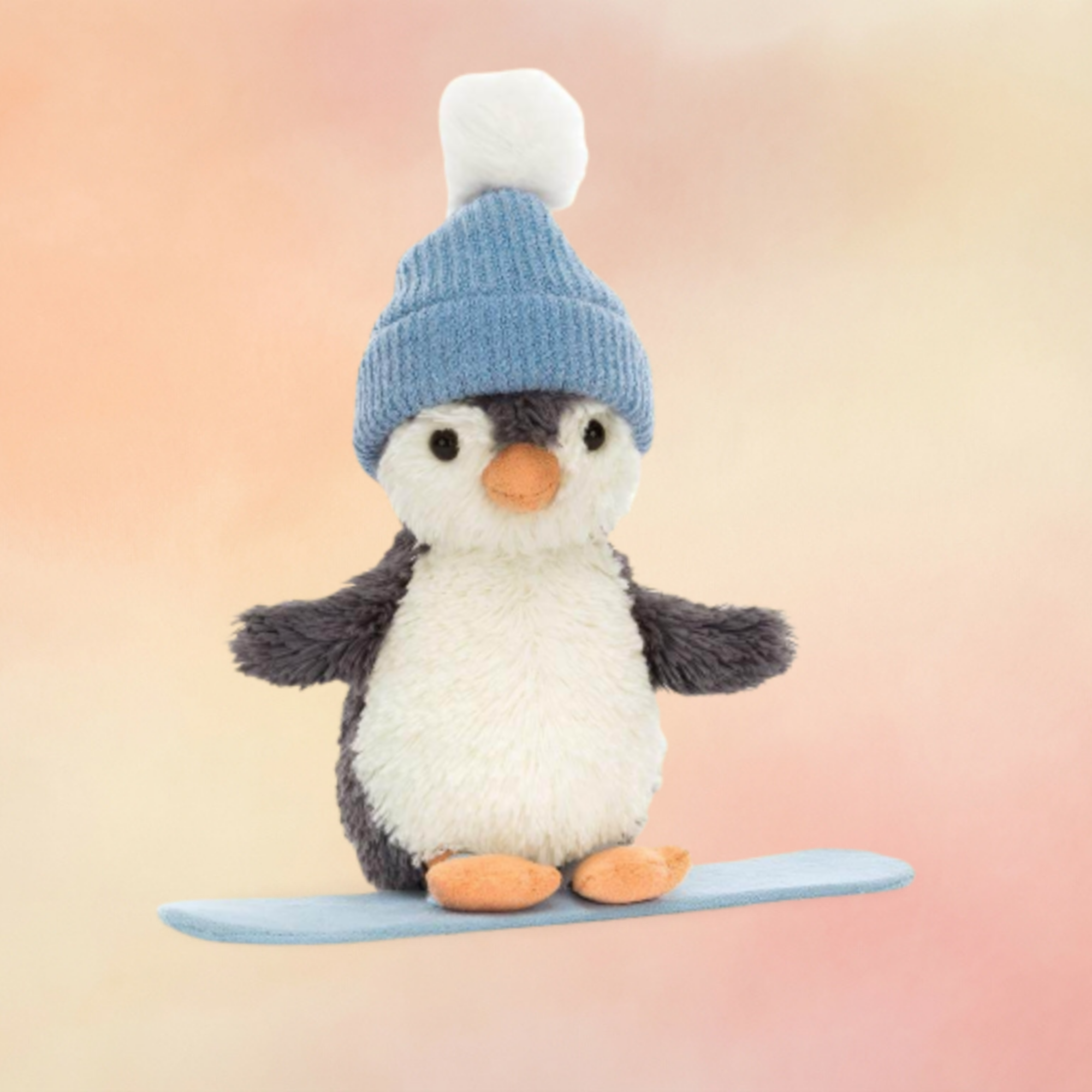 Peanut Penguin Snowboarding | Birds Collection