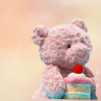 Leola Bear with Strawberry Cake | Bears Collection