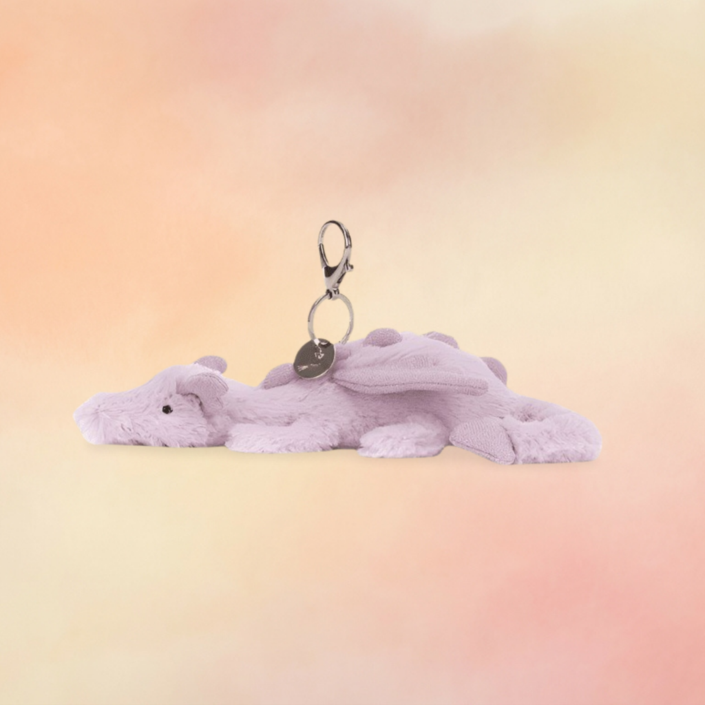 Lavender Dragon Bag Charm | Bag Charms Collection
