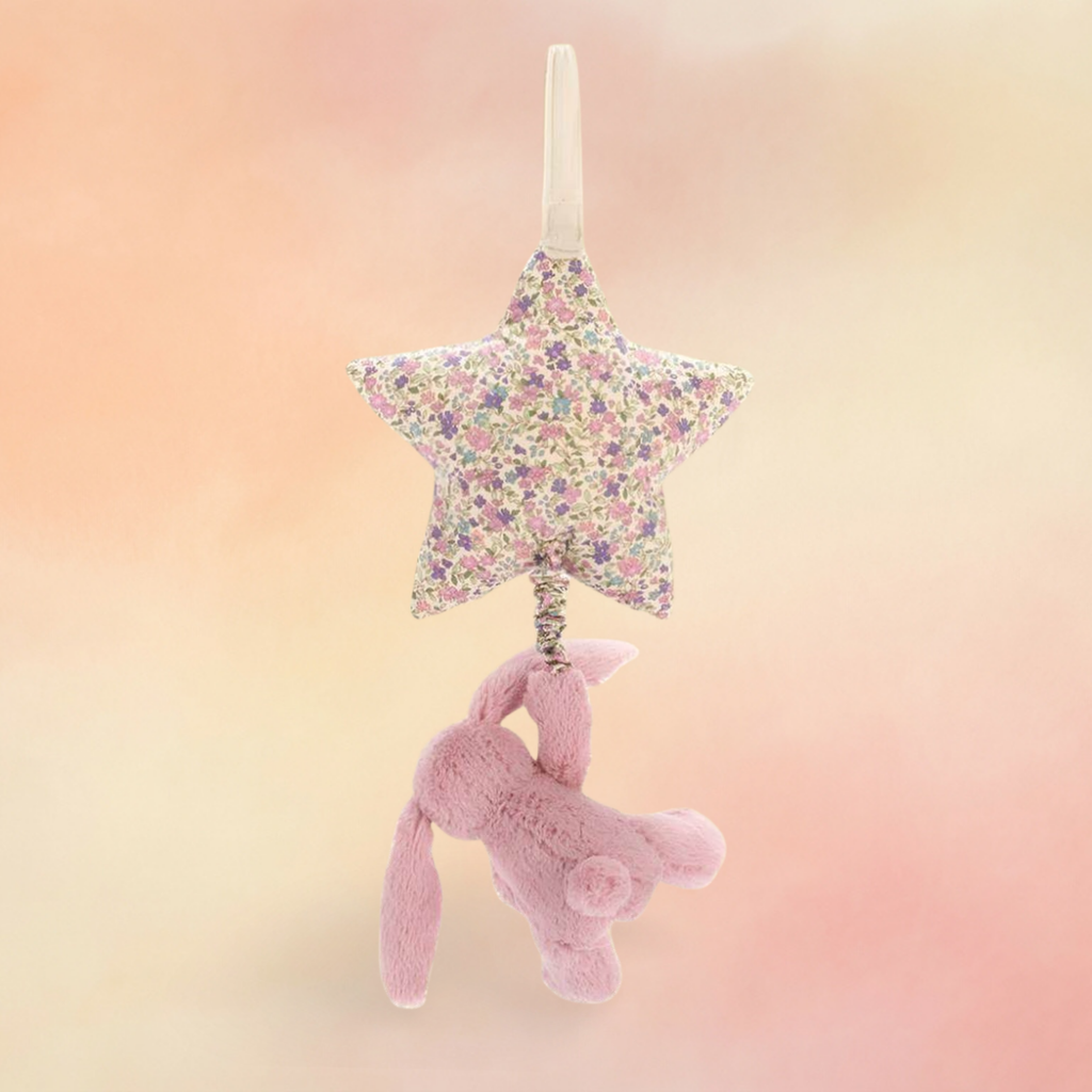 Blossom Tulip Bunny Star Musical Pull | Blossom Collection
