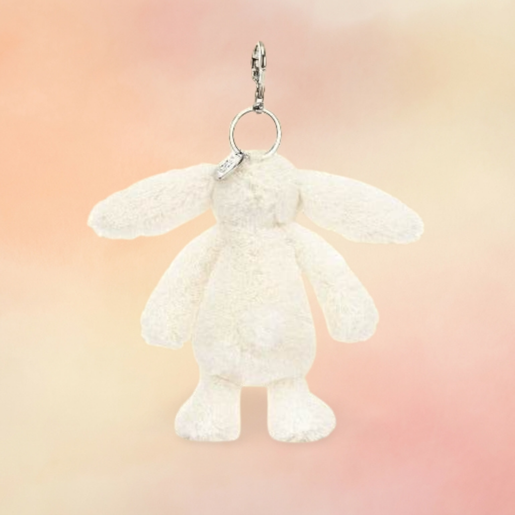 Blossom Cream Bunny 'Berry' Bag Charm | Bag Charms Collection