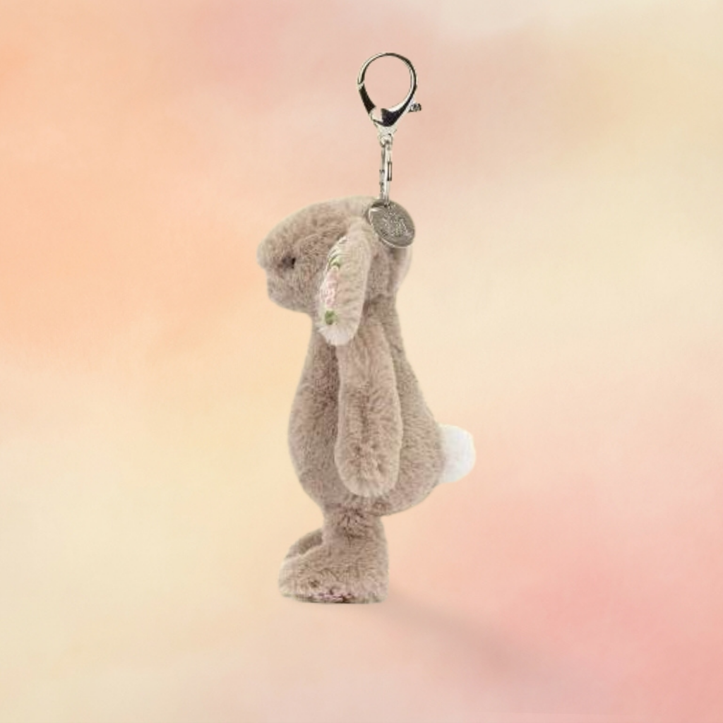 Blossom Beige Bunny 'Petal' Bag Charm | Bag Charms Collection