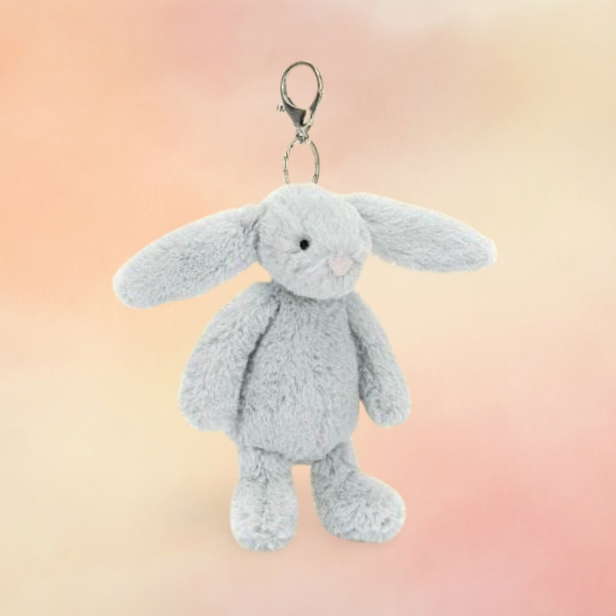 Bashful Silver Bunny Bag Charm | Bag Charms Collection