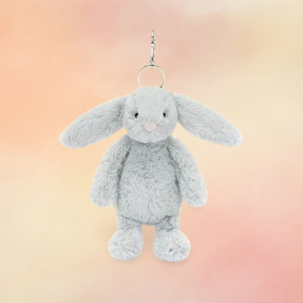 Bashful Silver Bunny Bag Charm | Bag Charms Collection