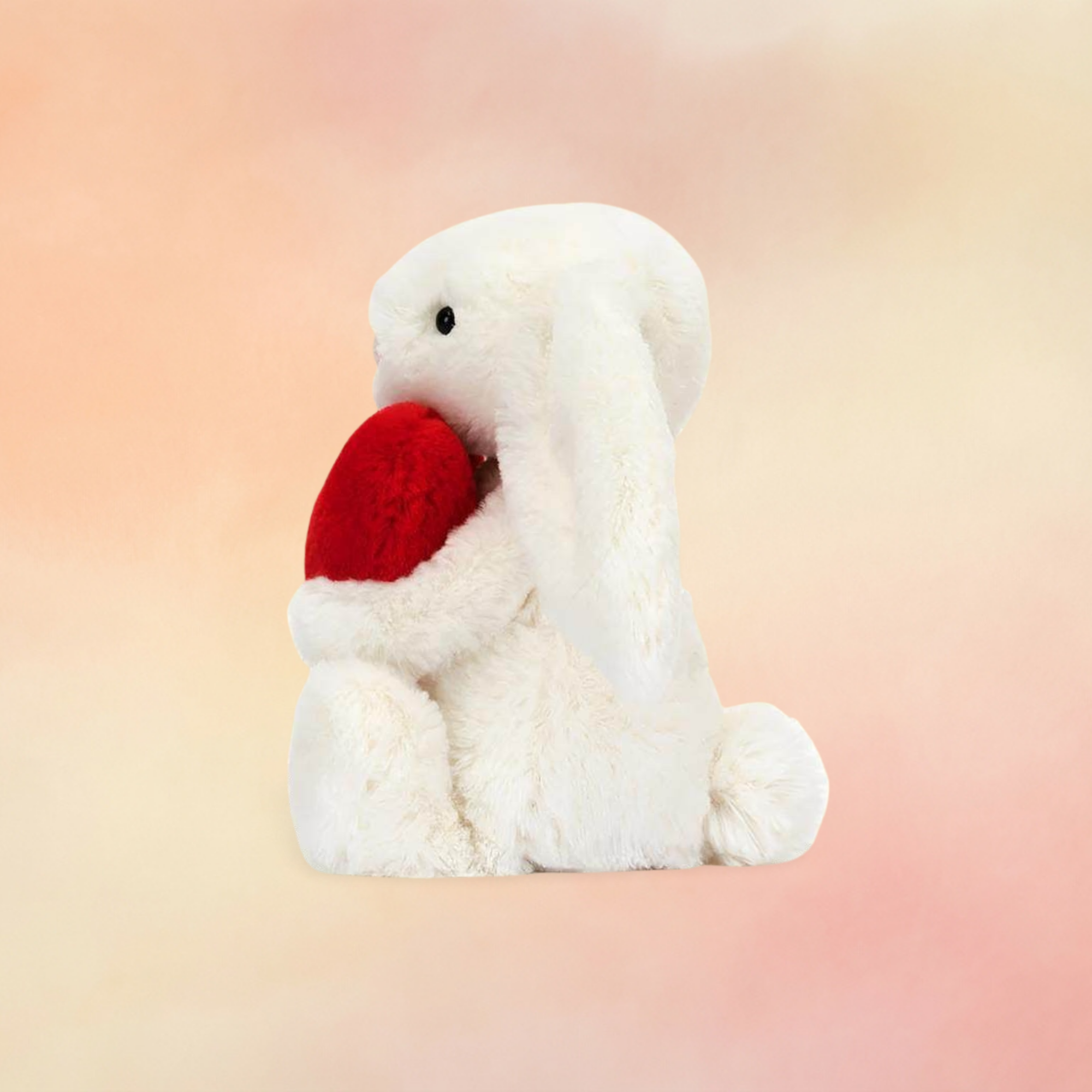 Bashful Red Love Heart Bunny | Bashful Collection