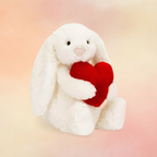 Bashful Red Love Heart Bunny | Bashful Collection