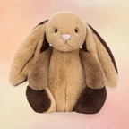 Bashful Patchwork Brown Bunny | Bashful Collection